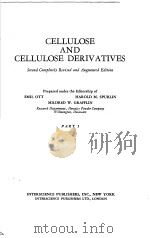 CELLULOSE AND CELLULOSE DERIVATIVES PART Ⅰ PDF电子版封面
