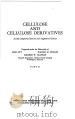 CELLULOSE AND CELLULOSE DERIVATIVES PART Ⅱ PDF电子版封面
