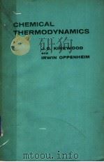 CHEMICAL THERMODYNAMICS PDF电子版封面 J·G·KIRKWOOD