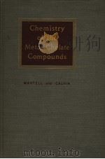CHEMISTRY OF THE METAL CHELATE COMPOUNDS PDF电子版封面 ARTHUR E·MARTELL