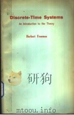 DISCRETE-TIME SYSTEMS（ PDF版）
