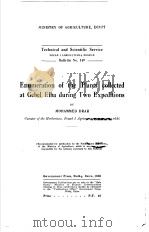ENUMERATION OF THE PLANTS COLLECTED AT GEBEL ELBA DURING TWO EXPEDITIONS PDF电子版封面 MOHAMMED DRAR