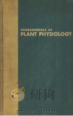 FUNDAMENTALS OF PLANT PHYSIOLOGY PDF电子版封面 JAMES F·FERRY