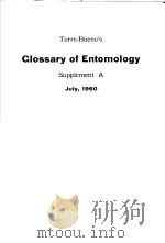 GLOSSARY OF ENTOMOLOGY（ PDF版）