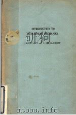 INTRODUCTION TO NON-LINAR MECHANICS PDF电子版封面 N.KRYLOFF and N.BOGOLIUBOFF