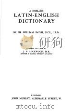 LATIN-ENGLISH DICTIONARY（ PDF版）
