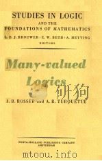 MANY-VALUED LOGICS PDF电子版封面 J·BARKLEY ROSSER