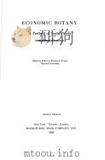 MCGRAWHILL PUBLICATIONS IN THE BOTANICAL SCIENCES PDF电子版封面