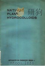 NATURAL PLANT HYDROCOLLOIDS PDF电子版封面