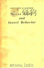 NERVE CELLS AND INSECT BEHAVIOR PDF电子版封面 D·ROEDER