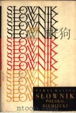PAWELKALINA SLOWNIK POLSKONIEMIECK 1 PDF电子版封面