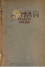 PERFECTLY PLASTIC SOLIDS PDF电子版封面 WILLIAM PRAGER ENG·D