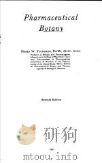 PHARMACEUTICAL BOTANY PDF电子版封面 W·YOUNGKEN