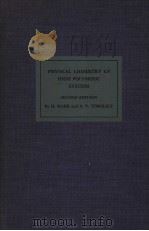 PHYSICAL CHEMISTRY OF HIGH POLYMERIC SYSTEMS SECOND EDITION PDF电子版封面 H.MARK AND A.V.TOBOLSKY