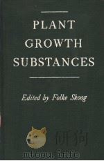 PLANT GROWTH SUBSTANCES PDF电子版封面 FOLKE SKOOG