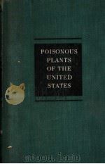 POISONOUS PLANTS OF THE UNITED STATES PDF电子版封面