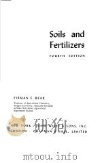 SOILS AND FERTILIZERS FOURTH EDITION PDF电子版封面 FIRMAN E.BEAR