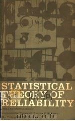 STATISTICAL THEORY OF RELIABILITY PDF电子版封面 MARVIN ZELEN