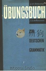 UBUNGSBUCH ZUR DEUTSCHEN GRAMMATIK PDF电子版封面 O·I·MOSKALSKAJA