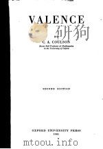 VALENCE PDF电子版封面 C·A·COULSON