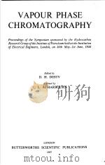 VAPOUR PHASE CHROMATOGRAPHY PDF电子版封面 D.H.DESTY