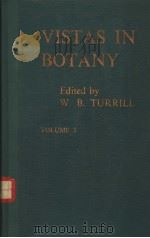VISTAS IN BOTANY VOLUME 3 PDF电子版封面 W·B·TURRILL