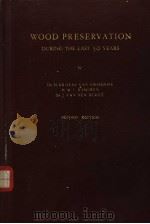 WOOD PRESERVATION PDF电子版封面 DR H.BROESE VAN GROENOU