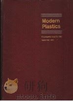 MODERN PLASTICS ENCYCLOPEDIA ISSUE FOR 1961 SEPTEMBER 1960 PDF电子版封面