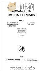 ADVANCES IN PROTEIN CHEMISTRY VOLUME 18 1963 PDF电子版封面 C.B.ANFINSEN.JR. M.L.ANSON