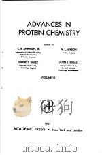 ADVANCES IN PROTEIN CHEMISTRY VOLUME 16 1961 PDF电子版封面 C.B.ANFINSEN.JR. M.L.ANSON