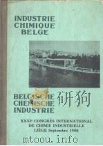 ⅩⅩⅪE CONGRES INTERNATIONAL DE CHIMIE INDUSTRIELLE VOLUME Ⅰ PDF电子版封面