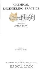 CHEMICAL ENGINEERING PRACTICE VOLUME 3 SOLID SYSTEMS（1957 PDF版）