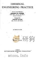 CHEMICAL ENGINEERING PRACTICE VOLUME 4 FLUID STATE（1957 PDF版）