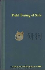 FIELD TESTING OF SOILS PDF电子版封面