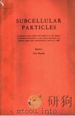 SUBCELLULAR PARTICLES PDF电子版封面 TERU HAYASHI