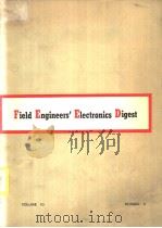 FIELD ENGINEERS‘ELECTRONICS DIGEST VOLUME 10 NUMBER 2 PDF电子版封面