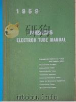 PHILIPS ELECTRON TUBE MANUAL 1959 PDF电子版封面