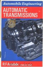 AUTOMATIC TRANSMISSIONS PDF电子版封面 R.F.ANSDALE