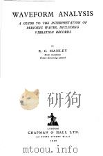 WAVEFORM ANALYSIS（1945 PDF版）
