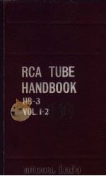 RCA TUBE HANDBOOK HB-3 VOL.1-2 PDF电子版封面