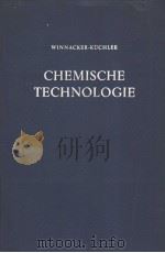 CHEMISCHE TECHNOLOGIE BAND 2 PDF电子版封面