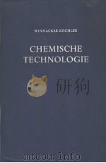 CHEMISCHE TECHNOLOGIE BAND 5 PDF电子版封面