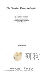 THE CHEMICAL PROCESS INDUSTRIES SECOND EDITION PDF电子版封面 R.NORRIS SHREVE