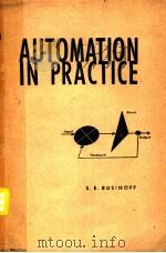 AUTOMATION IN PRACTICE PDF电子版封面 S.E.RUSINOFF