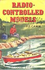 RADIO-CONTROLLED MODELS PDF电子版封面 F.J.CAMM