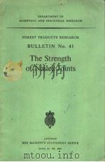 THE STRENGTH OF NAILED JOINTS 41（ PDF版）