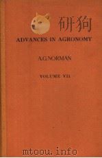 ADVANCES IN AGRONOMY VOLUME VII PDF电子版封面 A·G·NORMAN