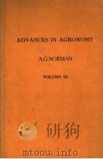 ADVANCES IN AGRONOMY VOLUME III（ PDF版）