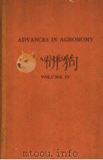ADVANCES IN AGRONOMY VOLUME IV PDF电子版封面 A·G·NORMAN