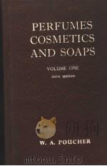 PERFUMES COSMETICS AND SOAPS VOLUME ONE PDF电子版封面 W·A·POUCHER